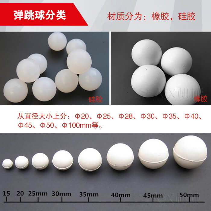 彈跳球由：硅膠于橡膠兩種材質。不同材質有不同的優(yōu)勢。